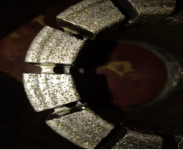 S110绳索钻杆工作场景