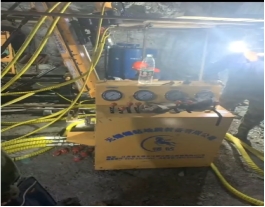 湖南宜章银矿钻探现场 2